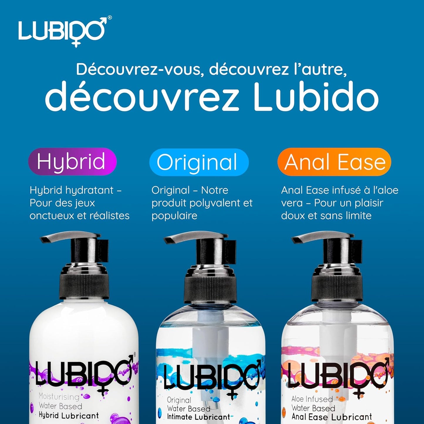 Gel Lubrifiant Intime Original À Base D'Eau Sans Paraben – 250Ml