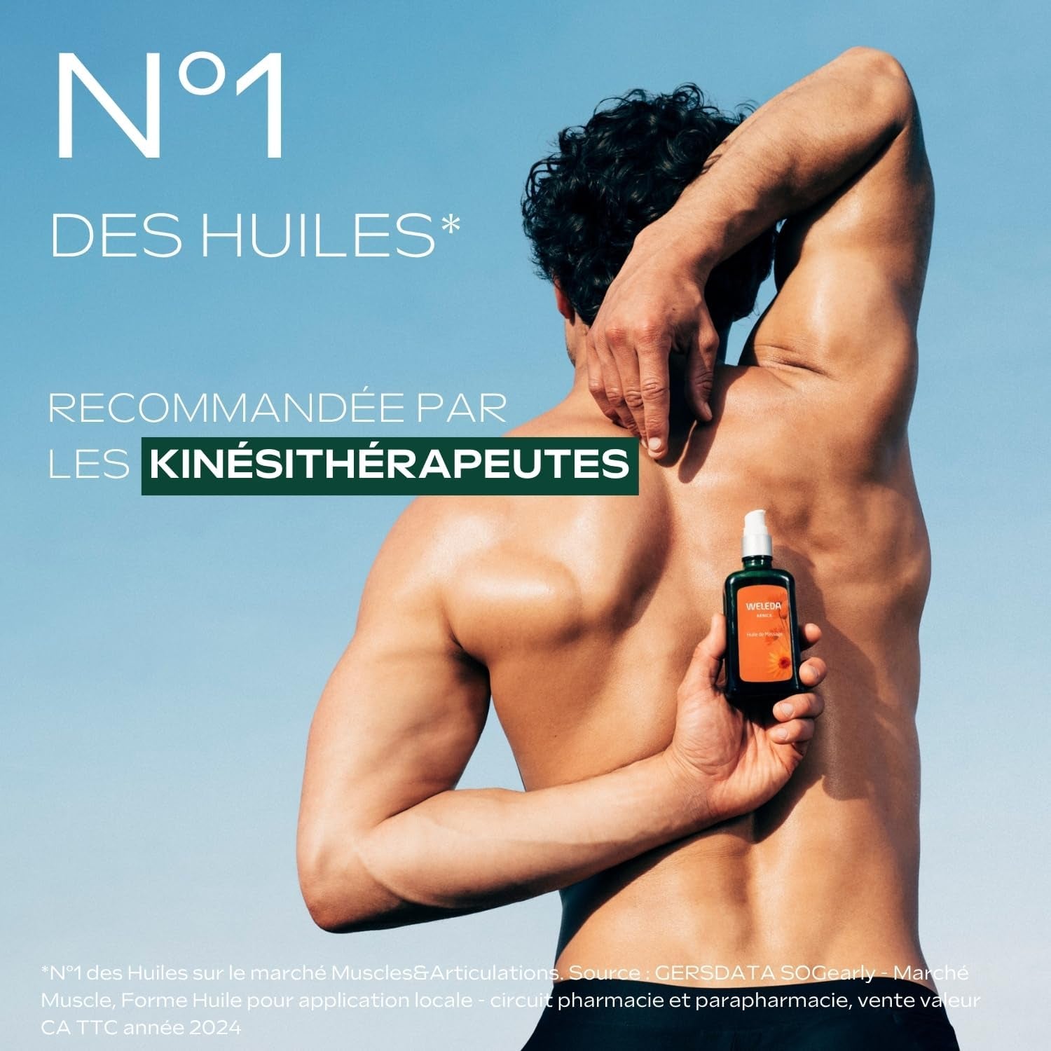 Huile de Massage à l'Arnica - Récupération & Bien-être