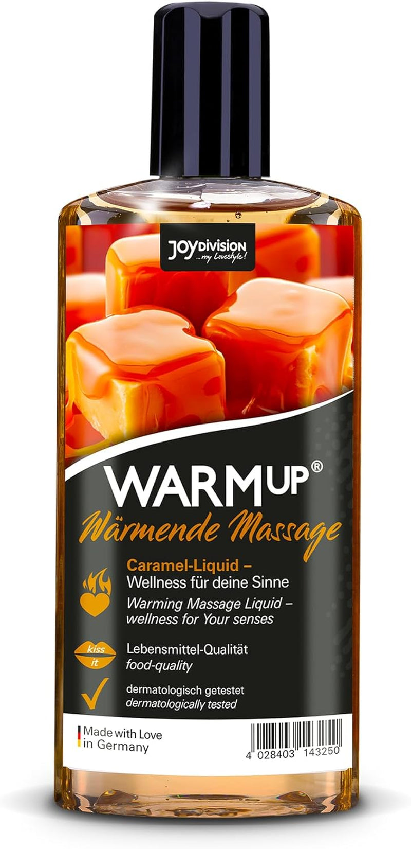 150 Ml Liquide Massage Au Parfum Et Goût Caramel | Effet Chauffant | Comme De L'Huilemassage