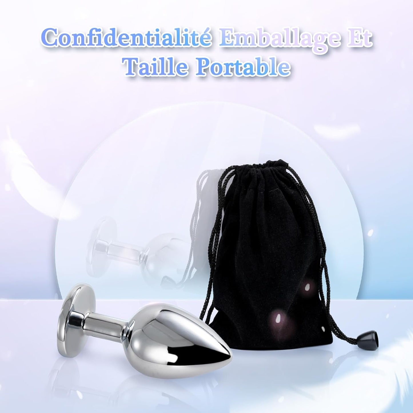 Plug Anus Sex Toýs Femme, Plug Anal Sextoyse Femme Sex Toys Plugs Anals En Métal, Plug Homme Anus Sextoyse Homme Couple Plaisir, Anal Plug Débutant Sextoy, Sexes Plaisir Sextoys Perles Anales