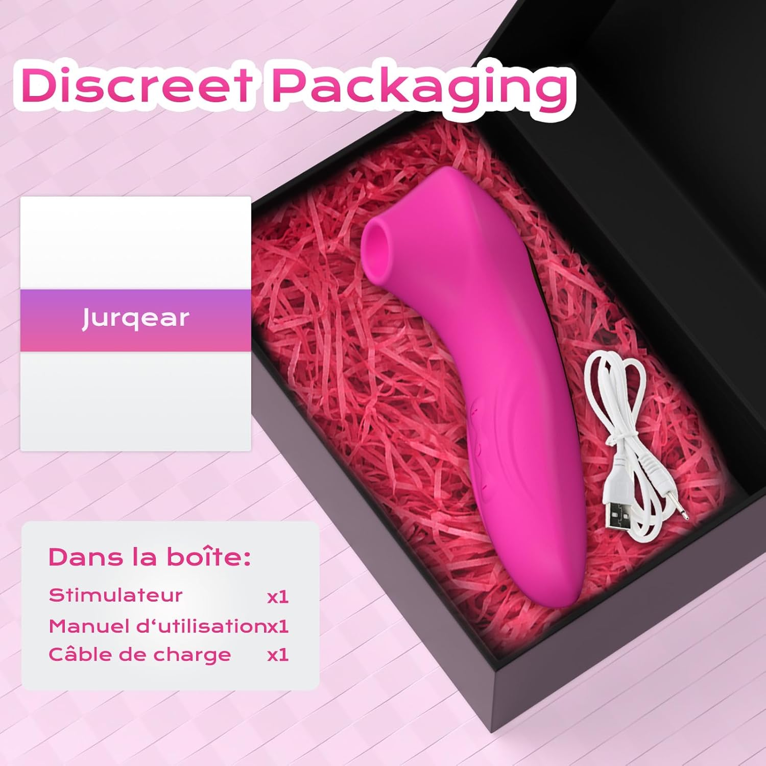 Vibromasseurs Feminin Clitoridien, Sex ToýS Femme Toys 10X10 Modes De Sucer Sextoyse Femme Clitoridienne Stimulateur Vibro-Masseur, Sextoyse Couple Plaisir Gode Vibro-Masseur Jouet Adulte