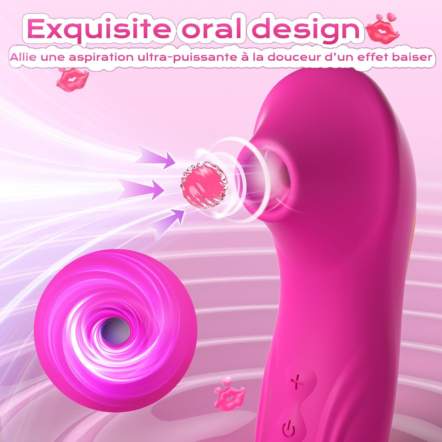 Vibromasseurs Feminin Clitoridien, Sex ToýS Femme Toys 10X10 Modes De Sucer Sextoyse Femme Clitoridienne Stimulateur Vibro-Masseur, Sextoyse Couple Plaisir Gode Vibro-Masseur Jouet Adulte